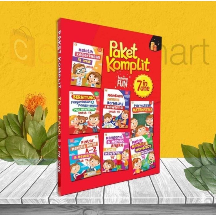 

Buku Paket Komplit 7In1 Buku Cerdas Anak Tk