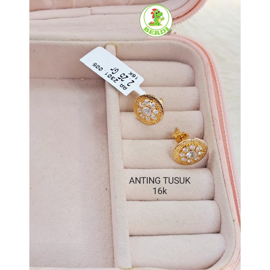 Anting wanita dewasa kadar 700 16karat fashion