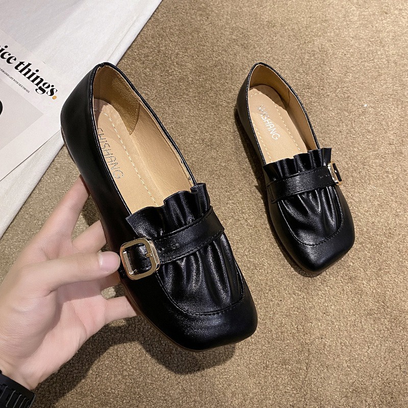 Sepatu Flat Wanita Strap Style Sepatu Kasual Perempuan Terbaru Flat Shoes Simple Import SK-051