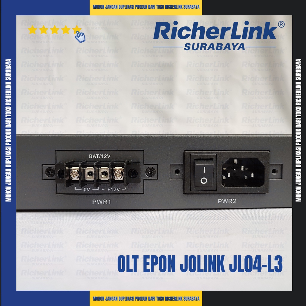 OLT EPON JOLink JL04-L3 - Tanpa SFP