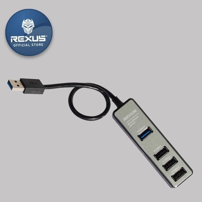 USB Hub Rexus RXH-329 V.3.0 1 Port + V.2.0 3 Port | 4 Port USB Hub H329