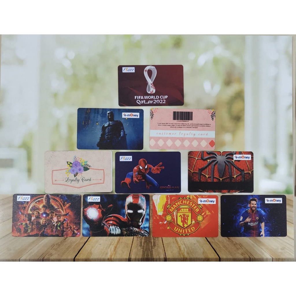 

Custom ID Card/Kartu Identitas Print UV 2 Sisi Murah Custom