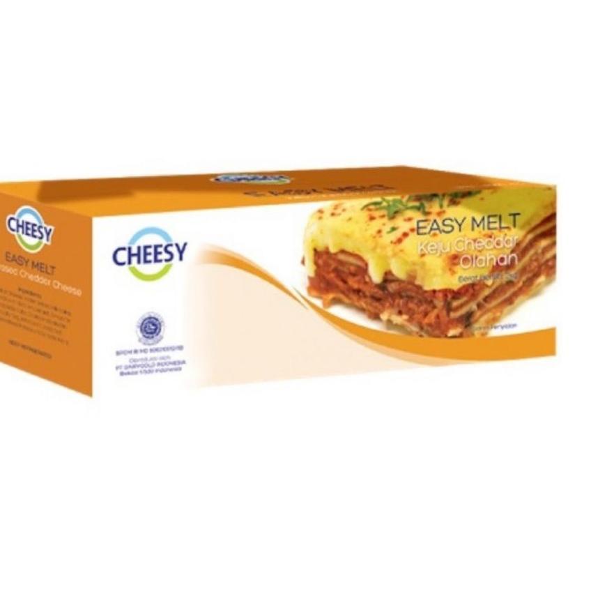 

✭ Keju Cheesy Easy Melt Cheddar - Cheesy 480gr ❆