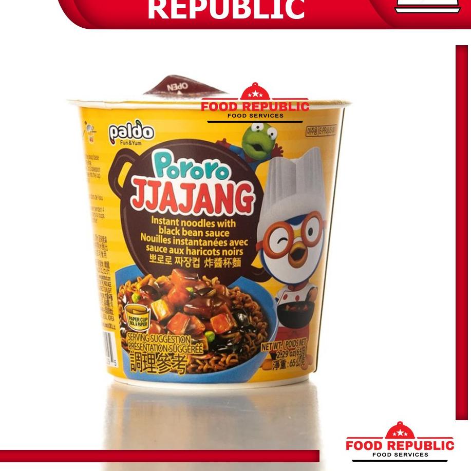 

HOT PORORO JJAJANGMYUN 65 GR JAJANGMEN JAJANGMYEON CHAJANG MIE ANAK INSTANT