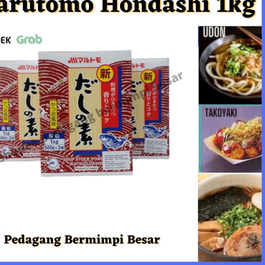 

➥ Marutomo Hondashi 1Kg | Kaldu Ikan ❂