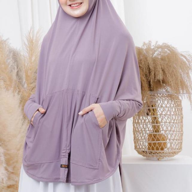 ➣ HIJAB LENGAN BERGO HOODIE TANGAN JILBAB LENGAN JUMBO SYARI PREMIUM ♡