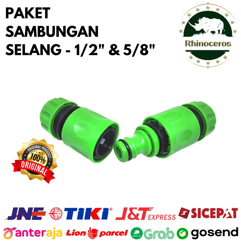 Sambungan Selang Air Paket Quick Connector Selang Konektor Lurus