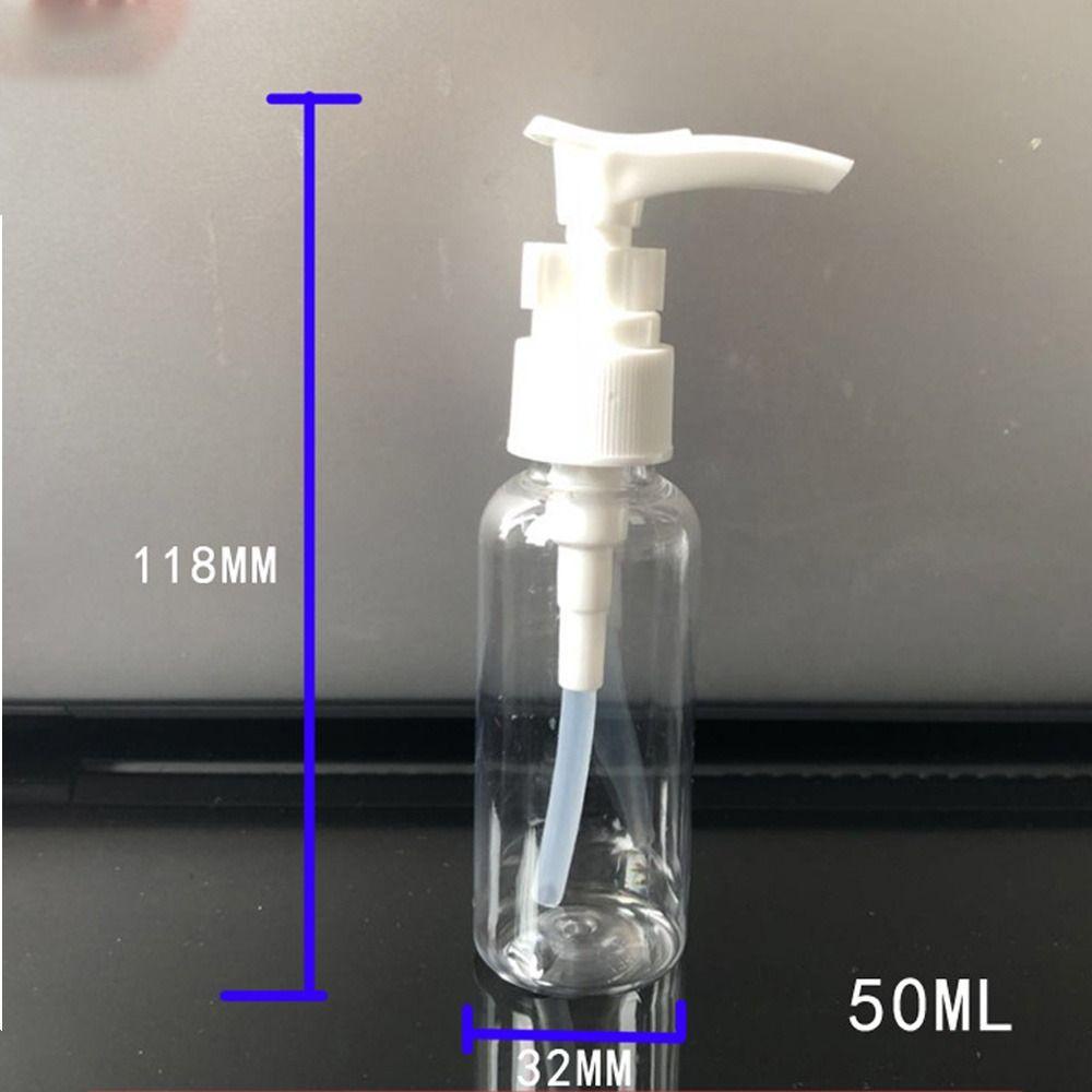 Botol Travel Nanas Set Reusable Kosmetik Sample Travel Supply Hand Luggage Pressing Spray Bottle