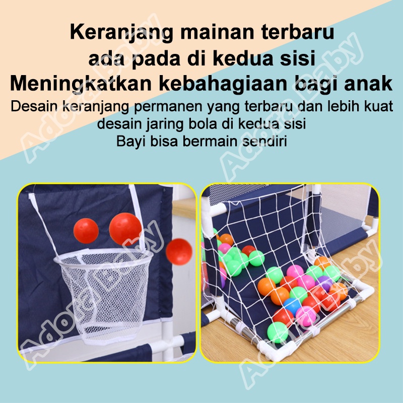 Ready stock✅ Baby Kolam Mandi Bola Anak Hadiah Ulang Tahun/Playpen Pagar Bayi 120*180CM/Keranjang Mandi Bola Anak Lmport/Tempat Bermain Anak/Mainan Tenda Anak/Pagar Bayi Bermain/Playpen Untuk Anak/Pagar Bayi Bermain