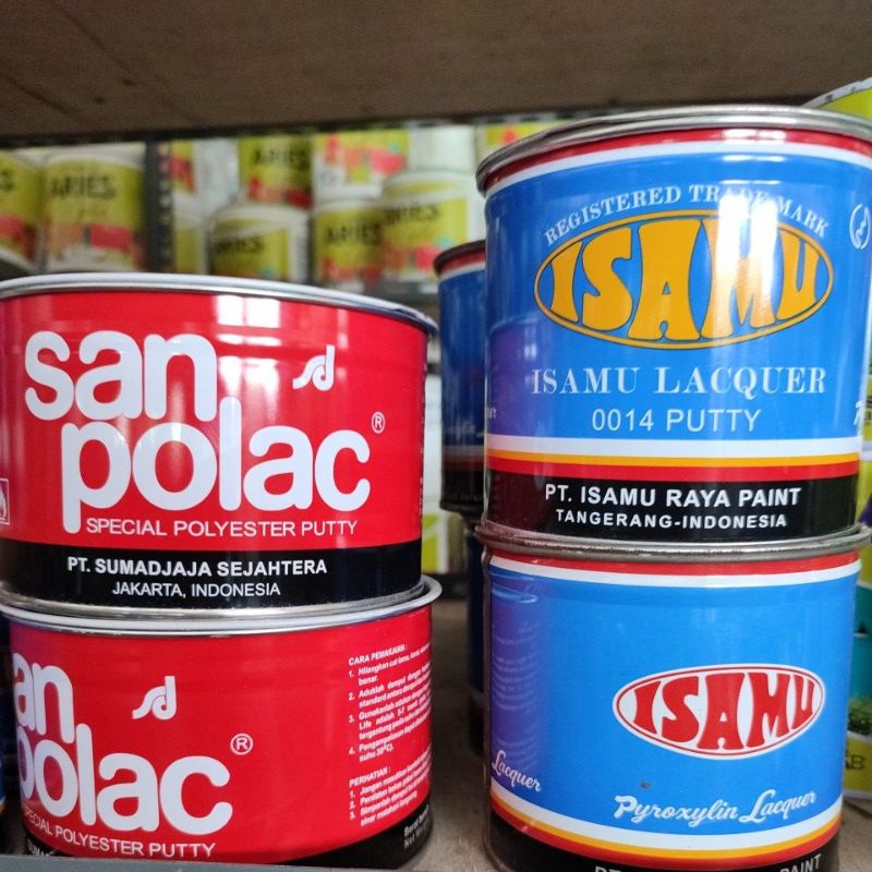 

Dempul Besi Isamu Sanpolac 1/4KG 1KG