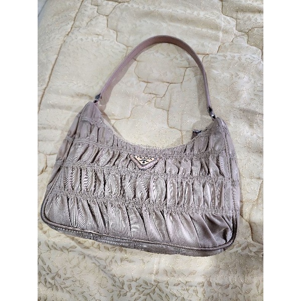 Prada Hobo Crinkcle Bag Nylon