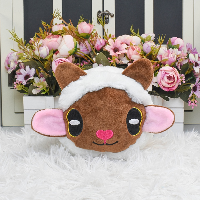 25 cm Pokemon Greavard Mainan Mewah Boneka Anjing Boneka Lembut Ulang Tahun Anak Xmas Hadiah