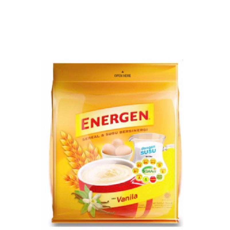 

Energen Susu Sereal Vanilla 10 x 32 gr