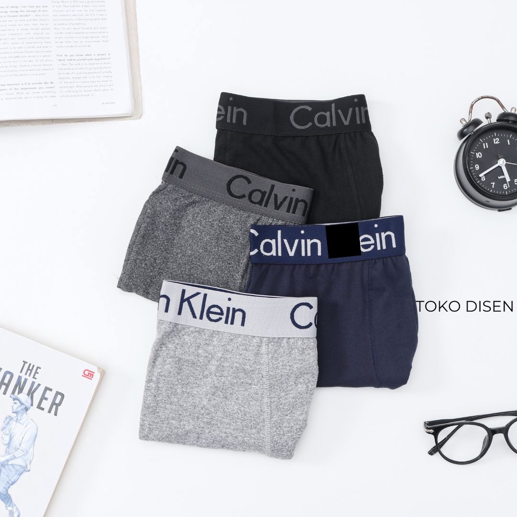 Celana dalem pria boxer ISI 3 PCS Premium Quality | Underwear No trace