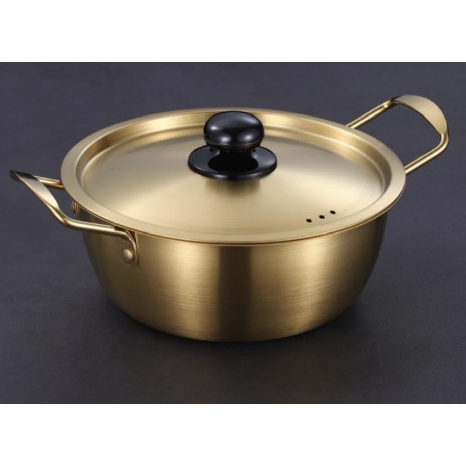 Kingsbakeware Panci Ramen Korea Noodle Pot Stainless / Panci Ramyun Premium