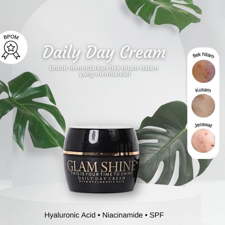 ● GLAMSHINE GOLD SERIES/ GLAMSHINE/ DAY/ NIGHT/ SABUN/ TONER/ GLAMSHINE ECER Ω