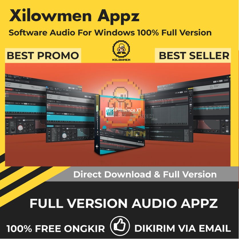 [Full Version] PreSonus Presence XT Editor Pro Lifetime Audio Software WIN OS