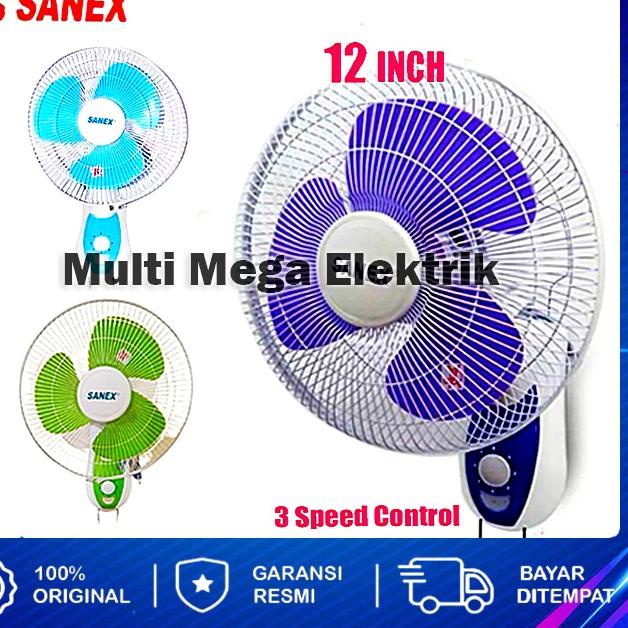 ▼ KIPAS ANGIN DINDING SANEX / SONUS WF1280 / 1201 12 INCH / KIPAS DINDING / KIPAS ANGIN MURAH / KIPA