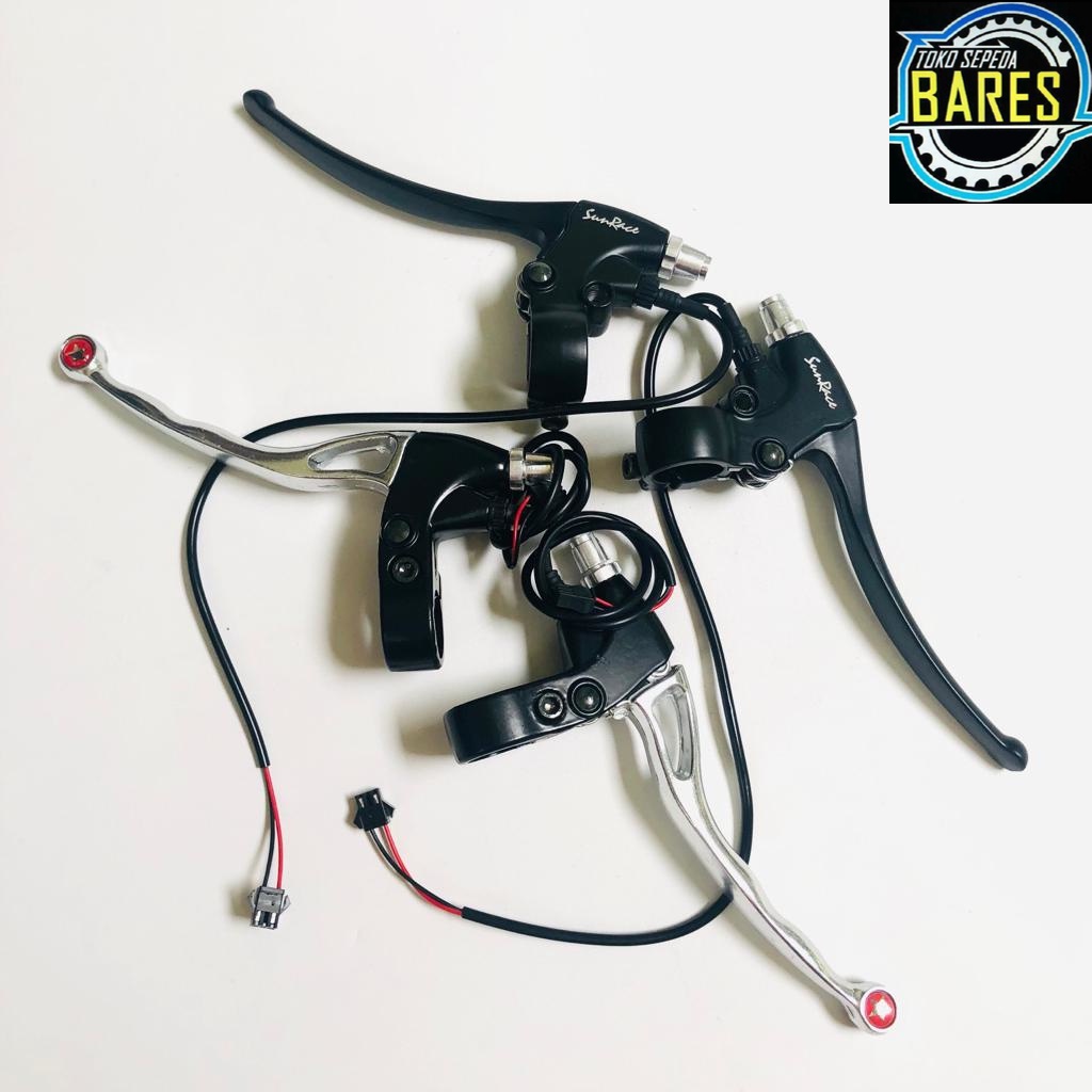 Handle Rem Stang Sepeda Listrik SunRace Richey / Brake Lever
