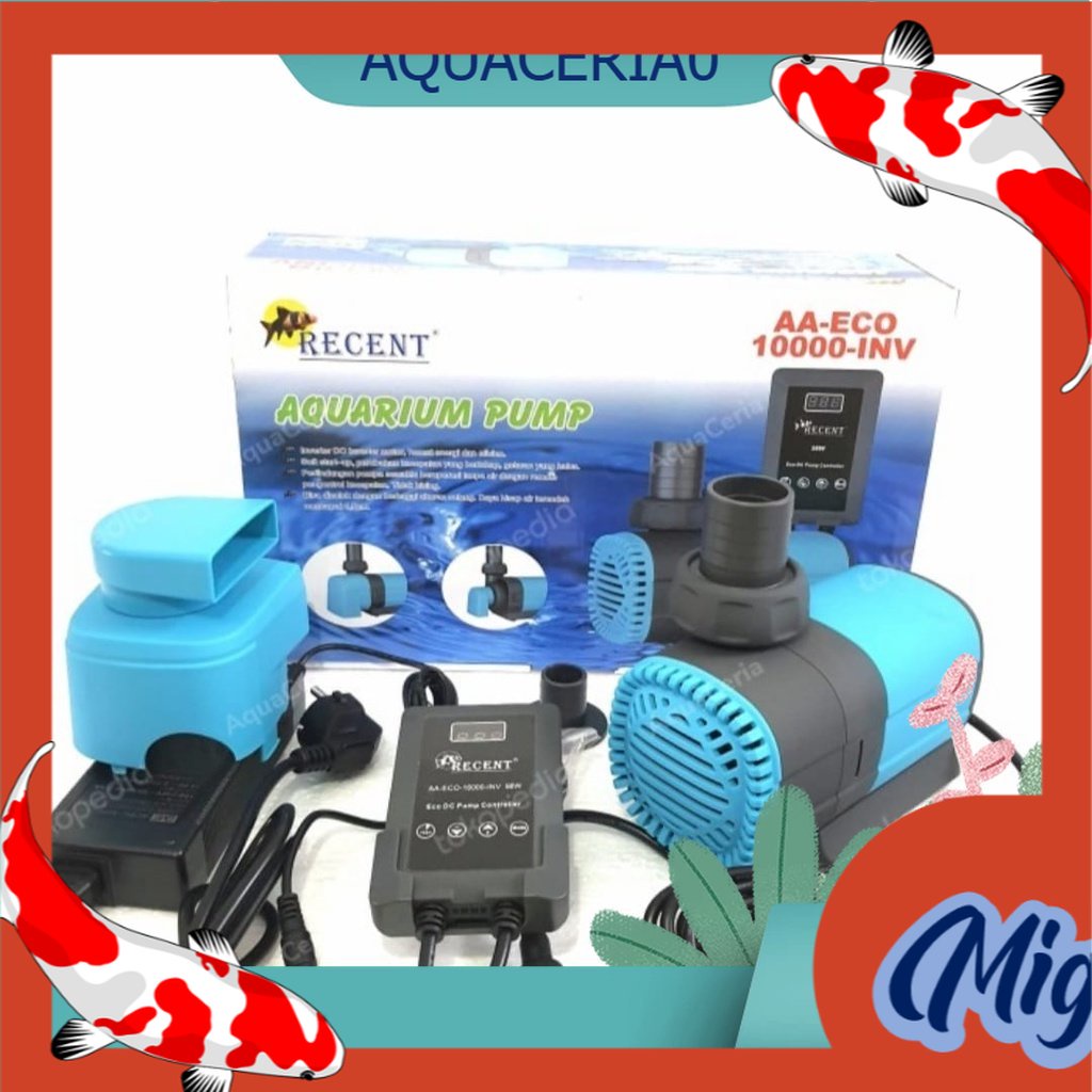 pompa celup kolam ikan kelas dewa recent AA ECO INV 10000
