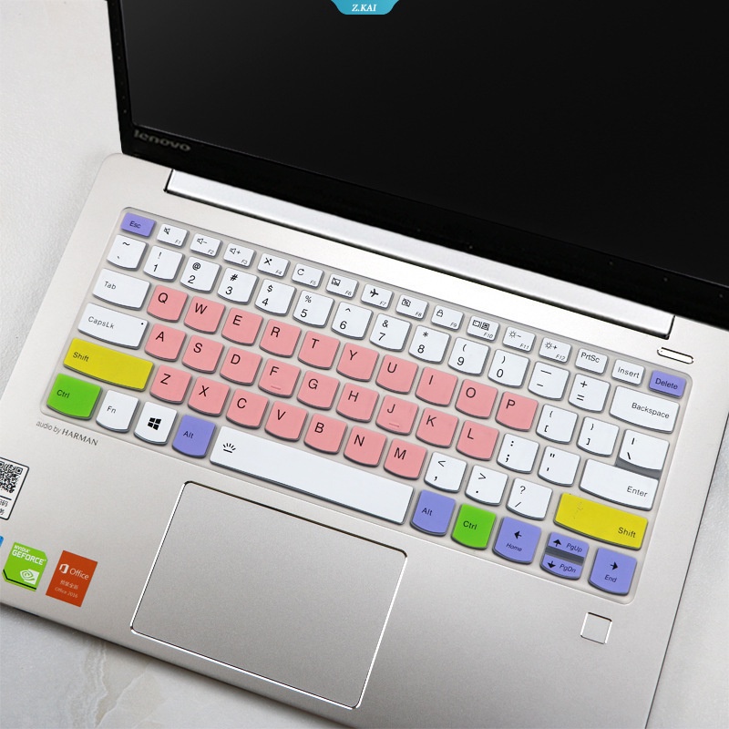 Lenovo 14inci Lenovo Air 7000-14 YOGA 720-15 Lembut Ultra-Tipis Silikon Laptop Tahan Air Melindungi Kulit Penutup Debu Laptop [ZK]
