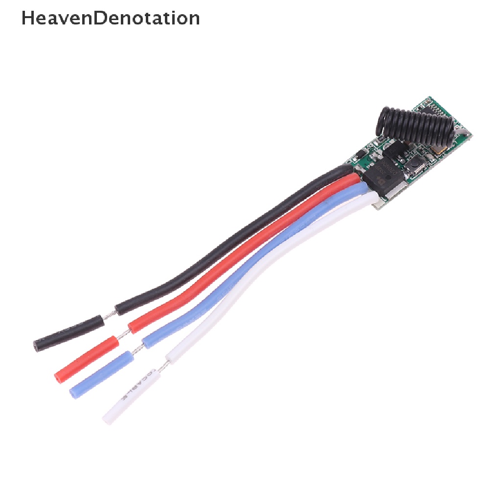 [HeavenDenotation] Saklar Remote Control Universal Wireless433Mhz DC 3.6V-24V 433Mhz 1ch RF HDV