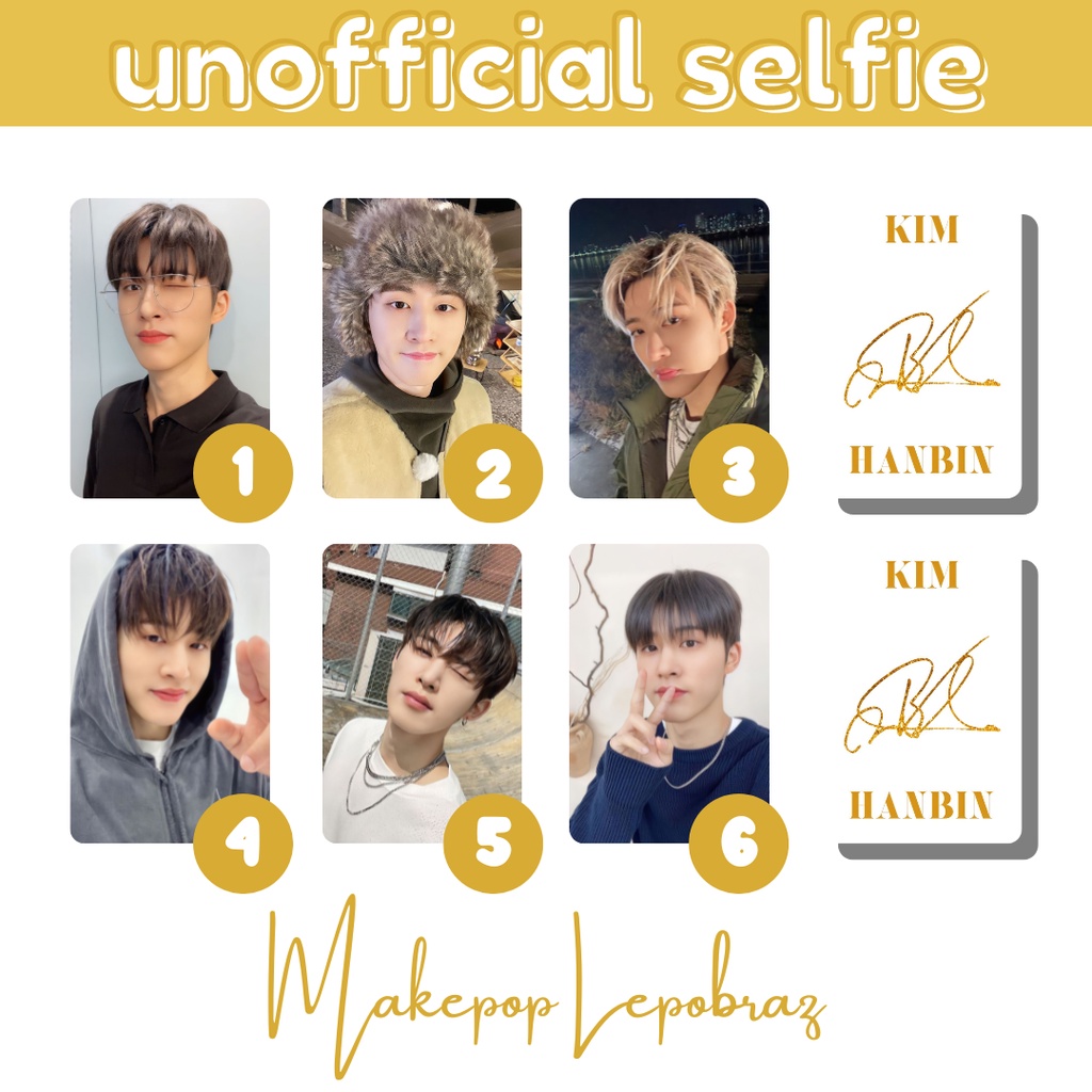 [MIN. 3 PC] SOLOIST SOLO SINGER UNOFFICIAL SELFIE - BOYFRIENDABLE GIRLFRIENDABLE KANG DANIEL BAE SUZY KIM TAEYEON LEE JIEUN IU JEON SOMI HANBIN IKON B.I IKON SEJEONG