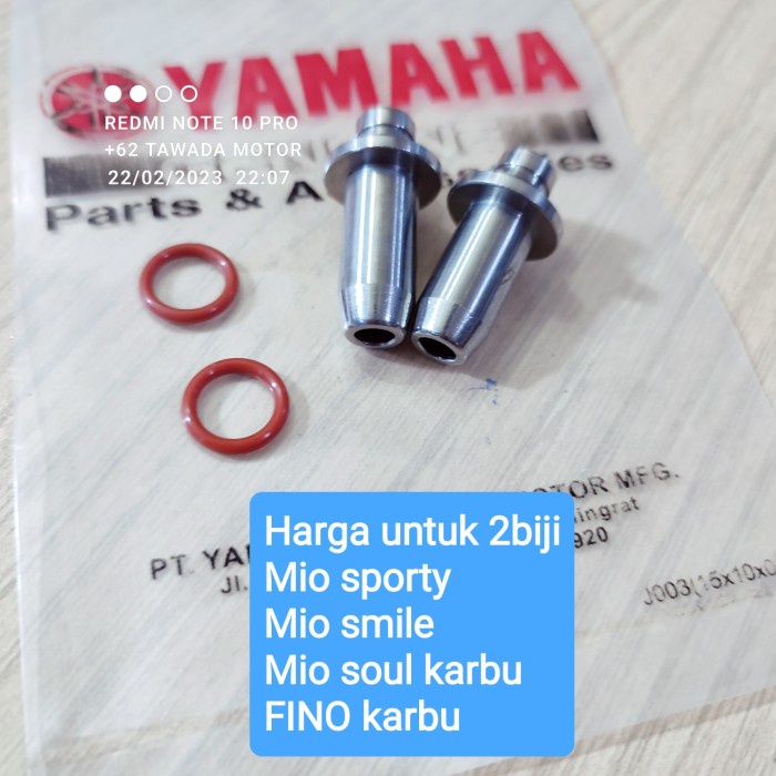 BOS BOSH BOTOL KLEP YAMAHA MIO SPORTY. MIO SOUL KARBU.HARGA 2BIJI