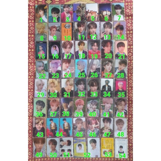 [4] PC PHOTOCARD JISUNG NCT DREAM MFAL MY FIRST AND LOVE HOT SAUCE HOTSA CRAZY BORING CHILLING JEWEL