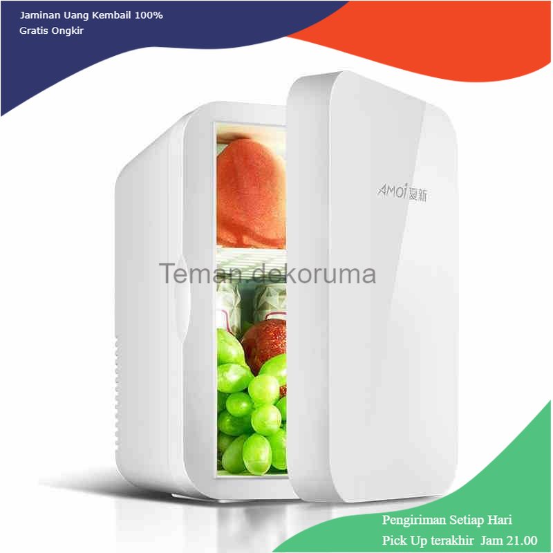TD - GLS AMOI Kulkas Mini Mobil 2in1 Cooler Warmer 8L - HD-8L