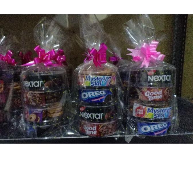 

Diskon⭐✔️-PAKET PARCEL BISKUIT 4 TOPLES/KACANG 3 TOPLES