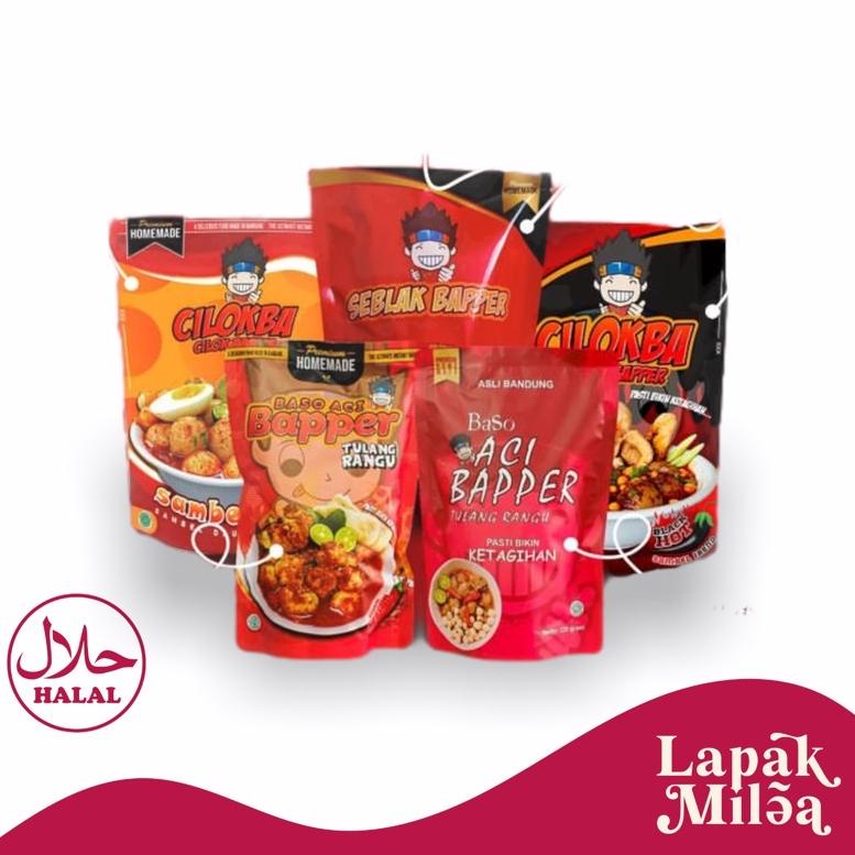

❤[PROMO ⚡ALE!!!]❤ Baso Aci Bapper Tulang Rangu Premium Cilokba Bapper Seblak Bapper