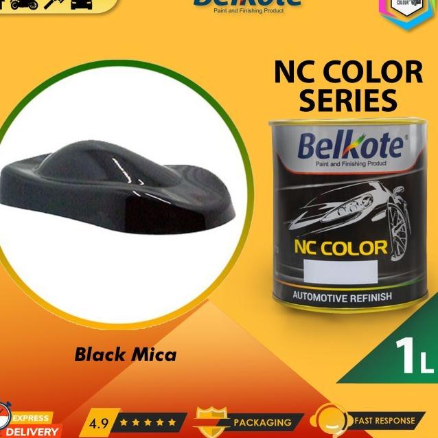 Murah Bermutu Cat Duco Belkote NC Colour Automotive Refinish - Black Mica 209