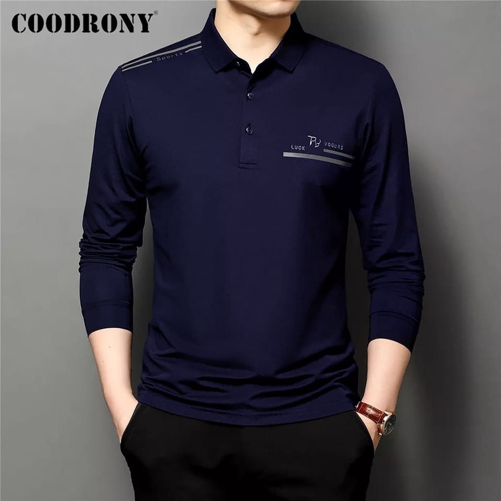 COD/AN/ baju krah wangki lengan panjang fashion pria wangki follow wangki lakos-