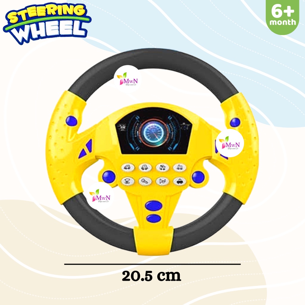 MWN Mainan Stir Stiran Steering Wheel No.KX1703