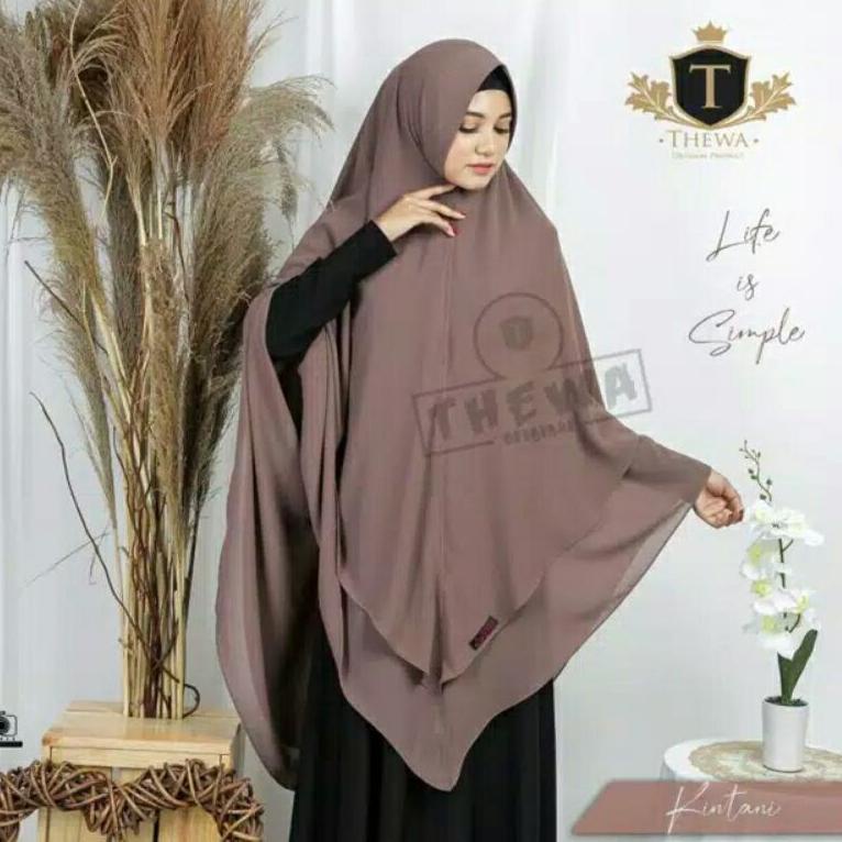 RECOMENDED Khimar Jumbo Khimar Kintani Khimar Ori Thewa Khimar Lancip Jilbab Jumbo Syari Jilbab ceru