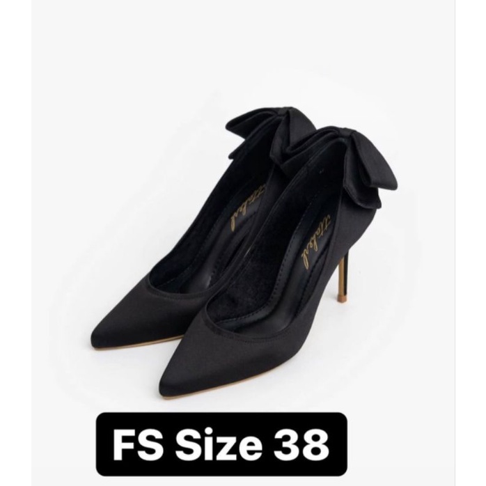 ittaherl Rona Pointy Heels 9cm PRELOVED 38 +bag NEW