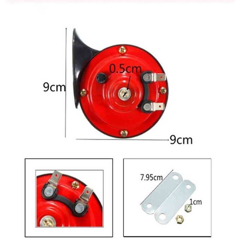 1pcs Klakson Keong Single 12V untuk Mobil, Motor, Bus Bunyi Hella dan Denso