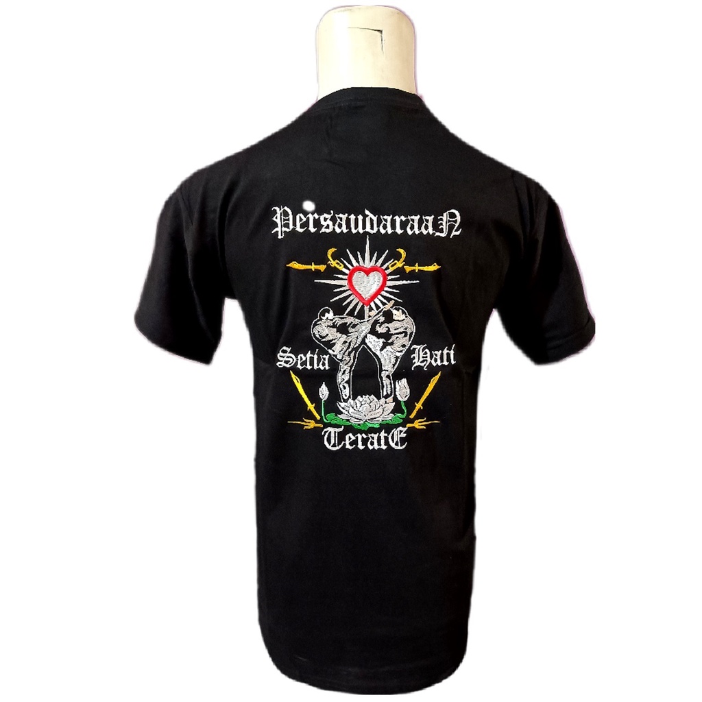 BAJU KAOS PSHT BORDIR-KAOS PSHT BORDIR TERBARU-KAOS PSHT KEREN-KAOS TERATEKAOS TERATE PSHT-KAOS SH T