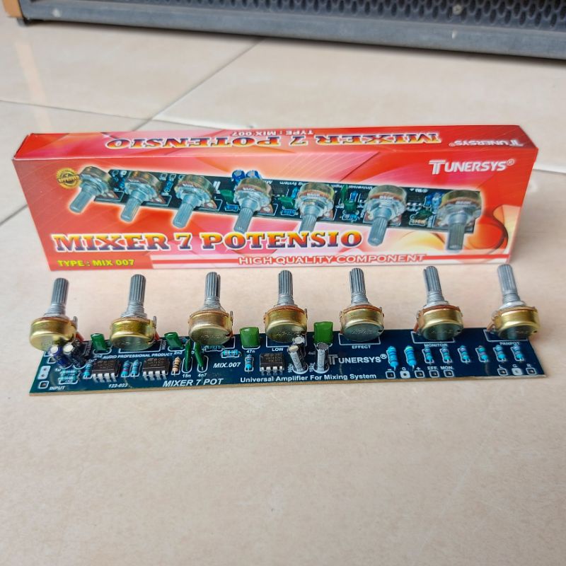 Kit Penguat 7 Pot Tunersys / Type Mix 007