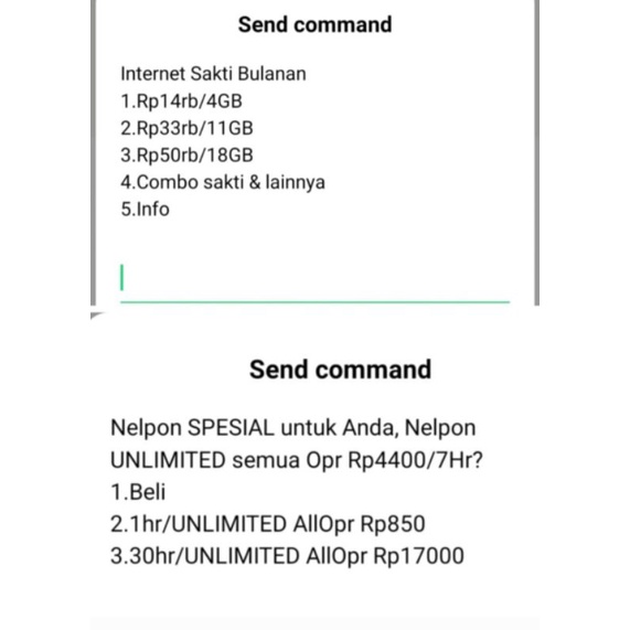 kartu perdana telkomsel combo sakti 4gb &  unlimited nelpon 30h