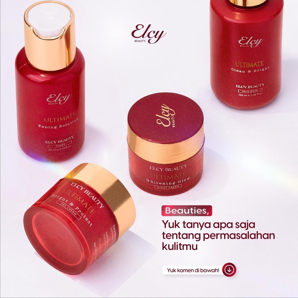 ELCY Beauty Paket Toner ELCY Beauty KF Skin Original Asli Termurah Terbaru BPOM