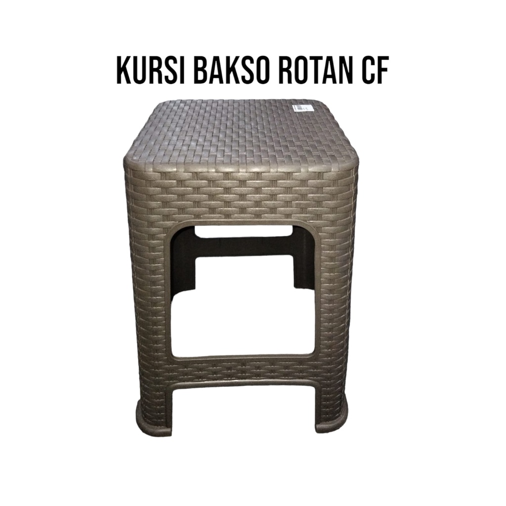 Kursi Bakso / Kursi Rotan Duduk Besar