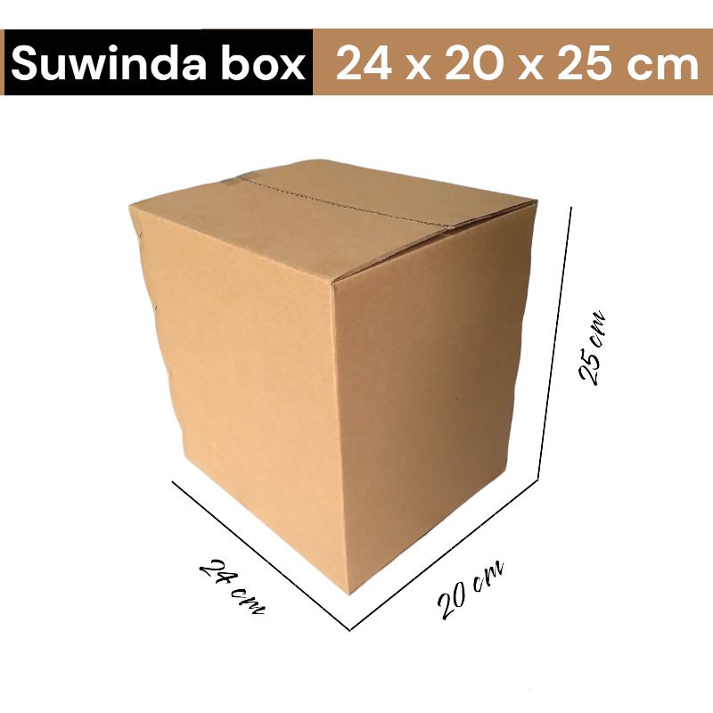 

kardus/karton ukuran 24x20x25 cm box packing dll ST