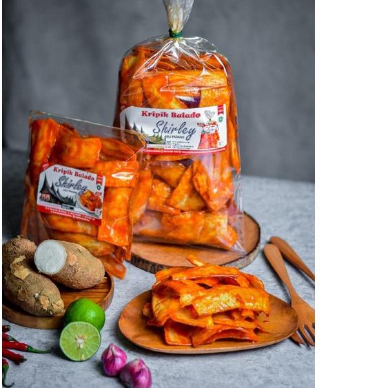

✈ Keripik Balado Shirley Sanjay Asli Padang 500g ♦