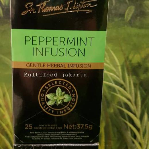 

✩ Lipton peppermint infusion tea ✮