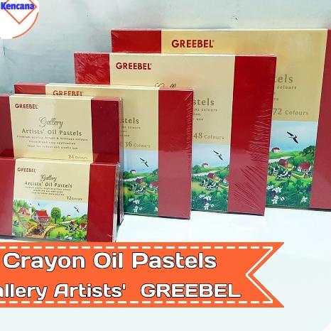 

Pasti Terjamin Crayon Oil Pastels Artists 12 - Artists 24 - Artists 36 Greebel