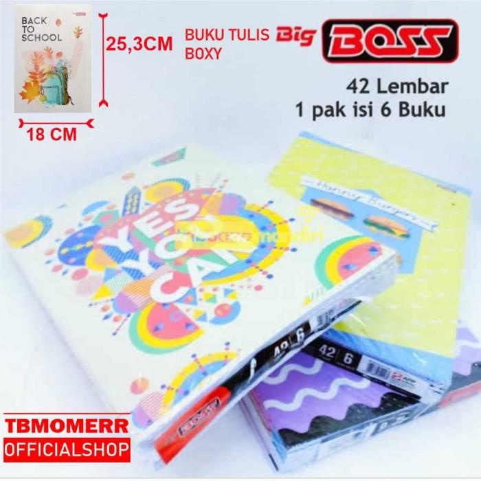 

Buku Tulis Big Boss Eb 42 Isi 6 100