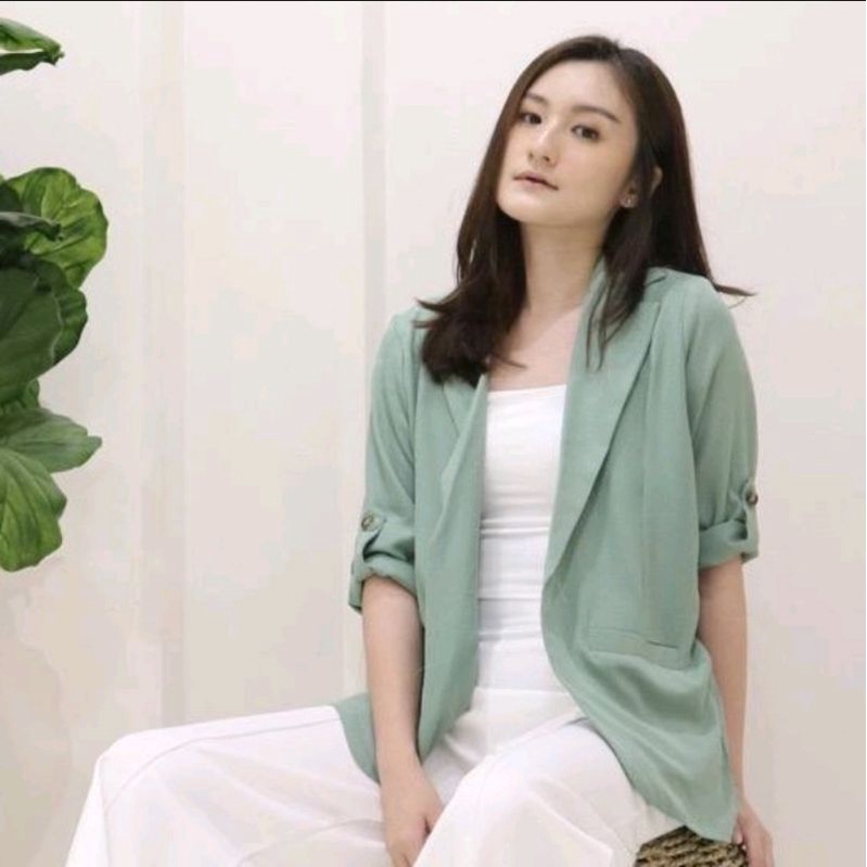 Lindis Blazer | Jas Wanita Blazer | Blazer Formal | Blazer Casual | Blazer Lengan Panjang Import