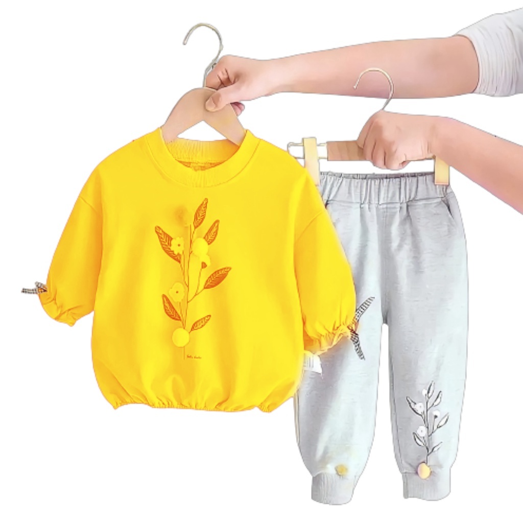 SETELAN ANAK PEREMPUAN 1-5 TAHUN TERBARU BAJU ANAK